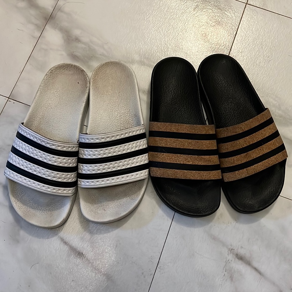 ADIDAS SWIM POOL SLIDES US fits WOMANS 8